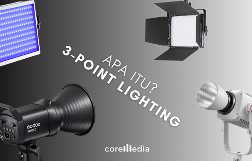 Apa Itu 3-Point Lighting: Panduan Teknik Dasar Pencahayaan Studio
