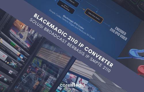 Blackmagic 2110 IP Converter : Solusi Broadcast Berbasis IP SMPTE 2110