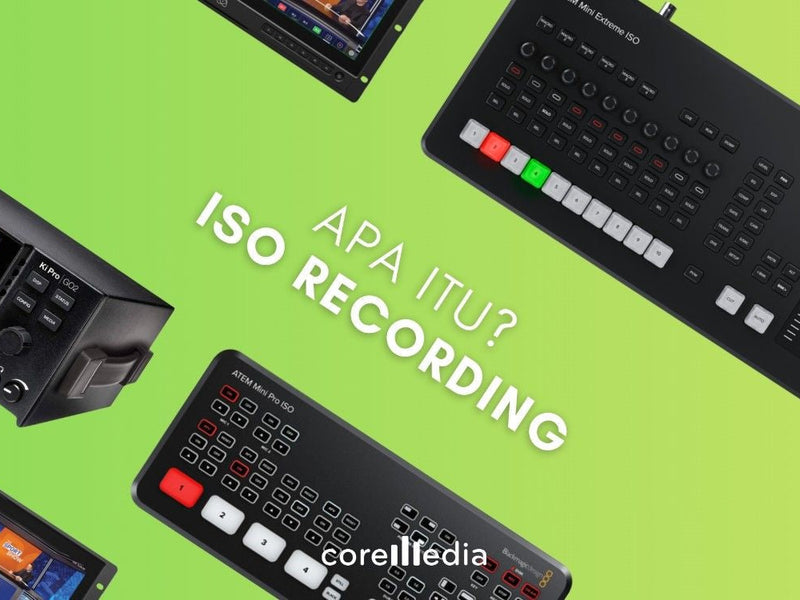 Apa Itu ISO Recording? Kenapa Penting untuk Editing Post Production