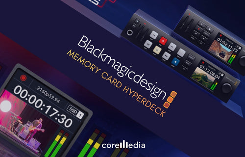 Panduan Storage Blackmagic HyperDeck: SD, SSD, CFast & USB-C