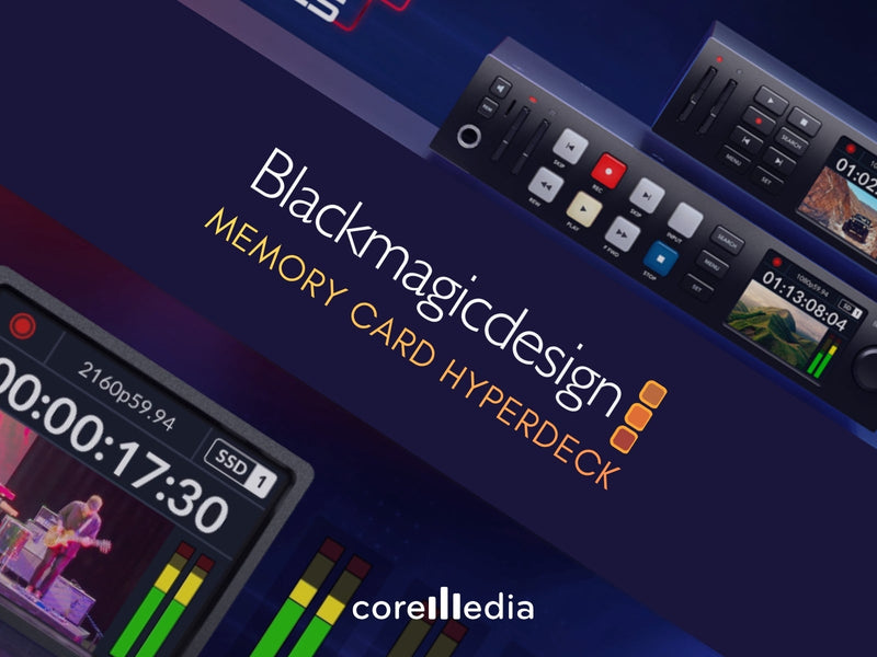 Panduan Storage Blackmagic HyperDeck: SD, SSD, CFast & USB-C