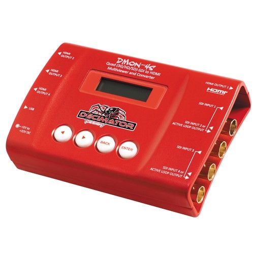Decimator DMON-4S SDI to HDMI Converter