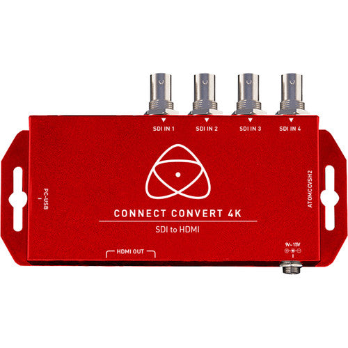 Atomos Connect Convert 4K | SDI to HDMI with Scale/Overlay