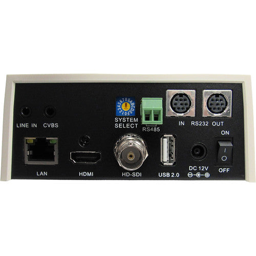 PTZOptics 30x-SDI Live Streaming Camera (White)
