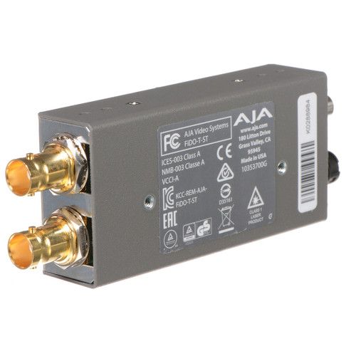 AJA FiDO-T-ST - SDI To Optical Fiber Converter