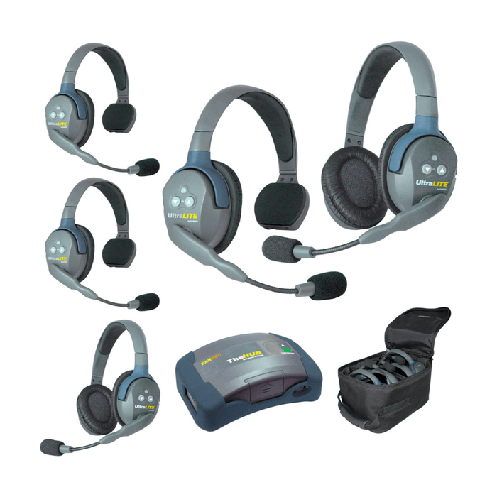 Eartec HUB532 - 5 Person Headset Wireless Communication Intercom