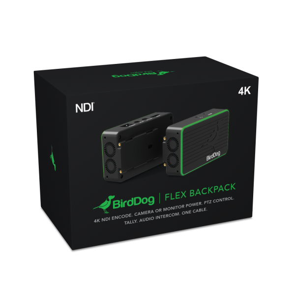 BirdDog FLEX 4K BACKPACK - NDI Encoder