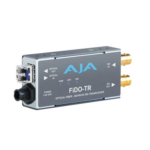 AJA FiDO-TR Optical Fiber SDI Transceiver