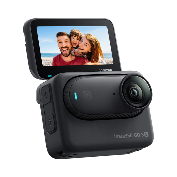 Insta360 GO 3S Action Camera Standard Bundle (128GB, Midnight Black)
