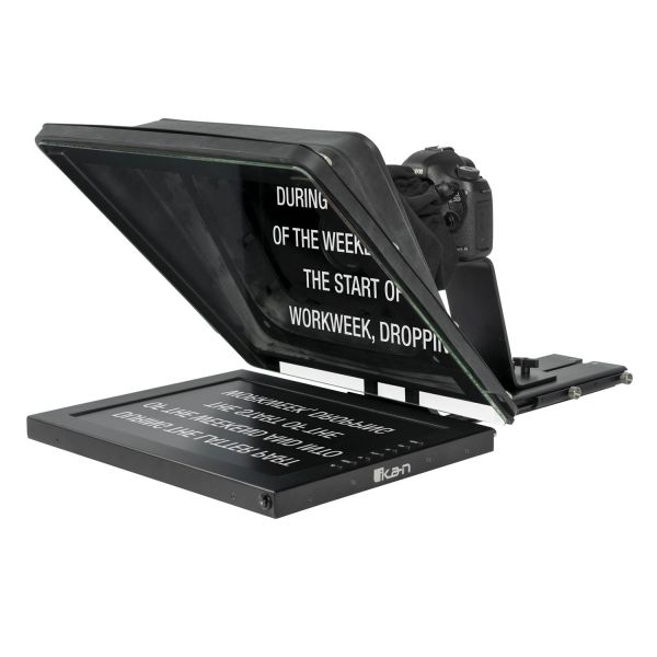 iKan Professional 15" High Bright Teleprompter with 3G-SDI