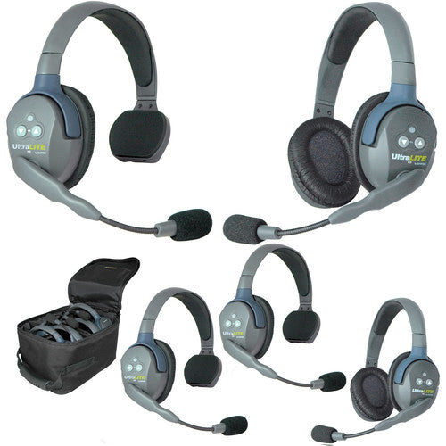 Eartec UL532 - UltraLITE 5 Person Headset Wireless Communication Intercom