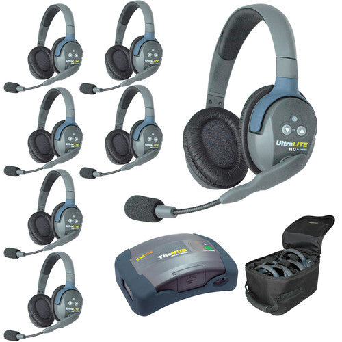 Eartec HUB7D - 7 Person Headset Wireless Communication Intercom