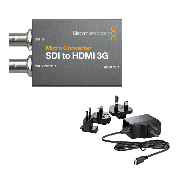 Blackmagic Design Micro Converter SDI To HDMI 3G with PSU