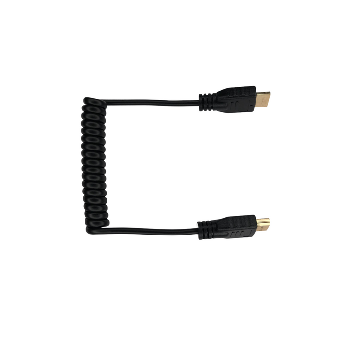 Dynotek Coiled Cable Full to Full HDMI 30-80CM - DT110