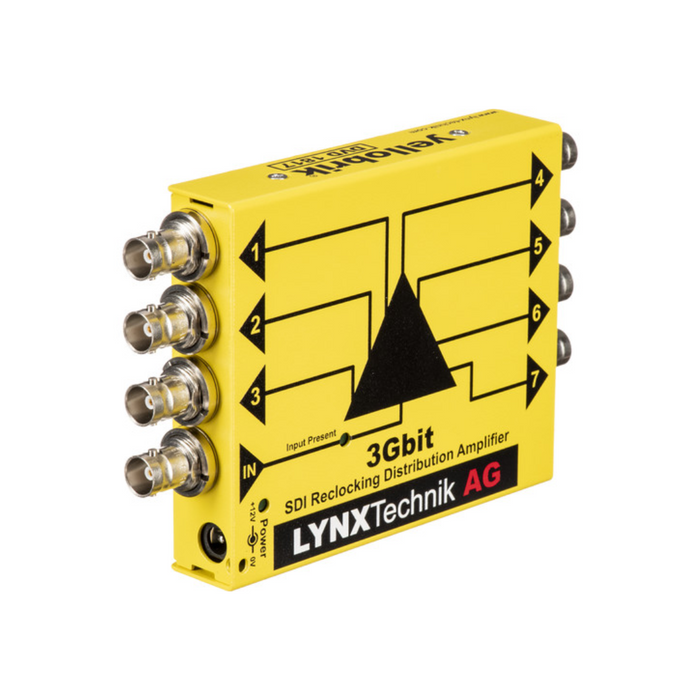 Lynx Technik AG Yellobrik 1 x 7 SDI Reclocking Distribution Amplifier