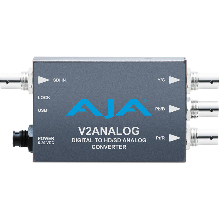 AJA V2Analog Digital to Analog Mini Converter