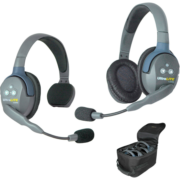Eartec UL2SD - UltraLITE 2 Person Headset Wireless Communication Intercom