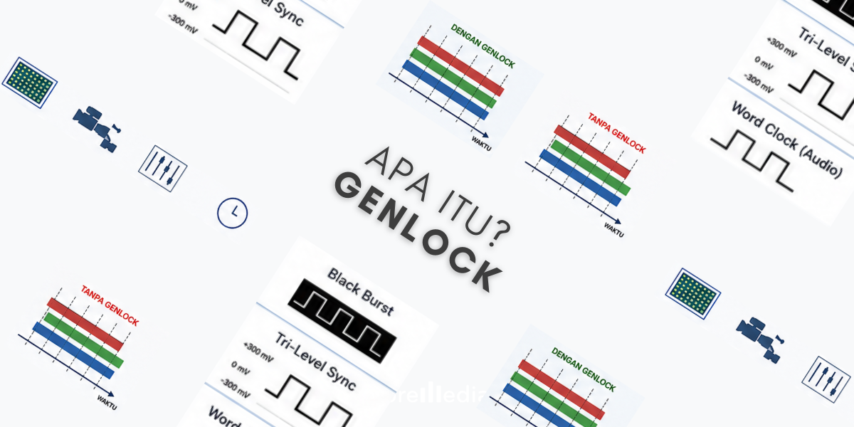 Apa Itu Genlock? Panduan Lengkap Kenapa Semua Kamera Broadcast Harus Sinkron