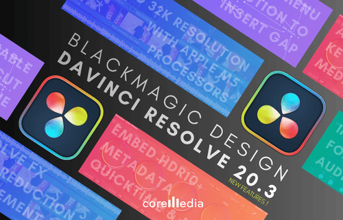 Update Baru Software Blackmagic Davinci Resolve 20.3 !