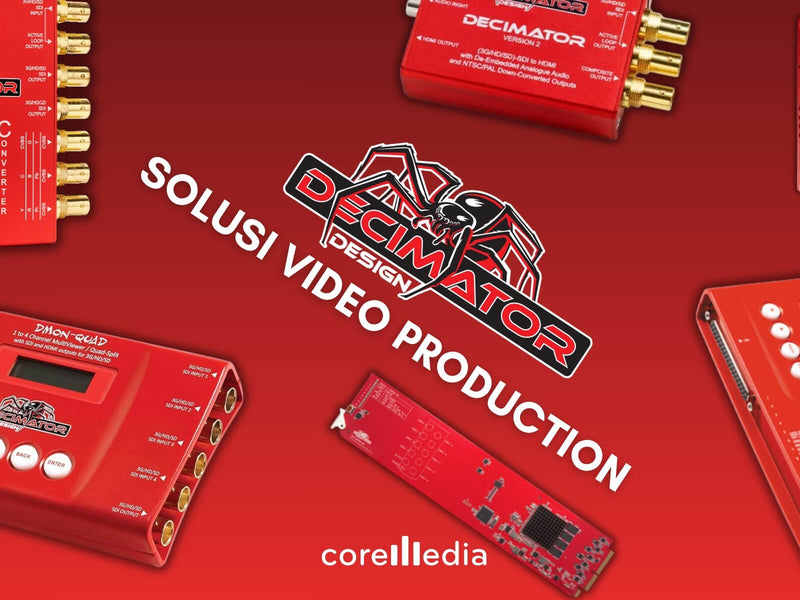 Panduan Lengkap Decimator Design: Converter & Scaler Video untuk Broadcast Profesional