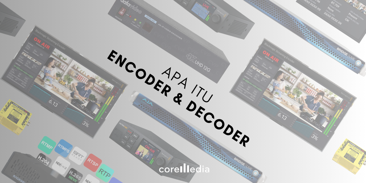 Diagram cara kerja encoder dan decoder dalam live streaming