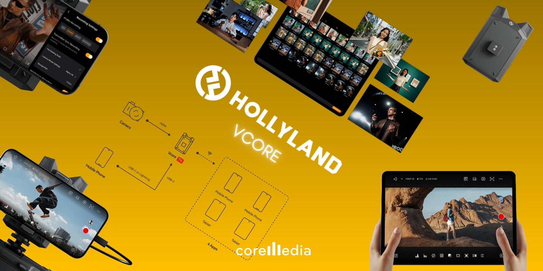 Hollyland Vcore: Ubah HP Jadi Monitor Kamera Wireless Panduan Lengkap & Fungsi