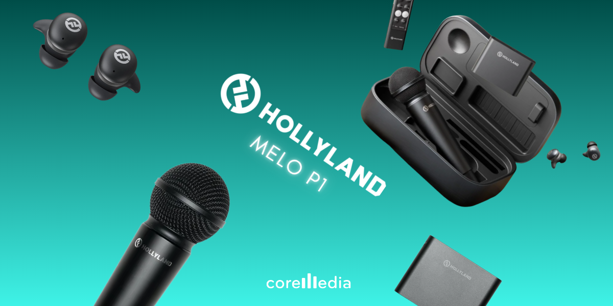 Hollyland MELO P1: Studio Vokal Wireless All-in-One