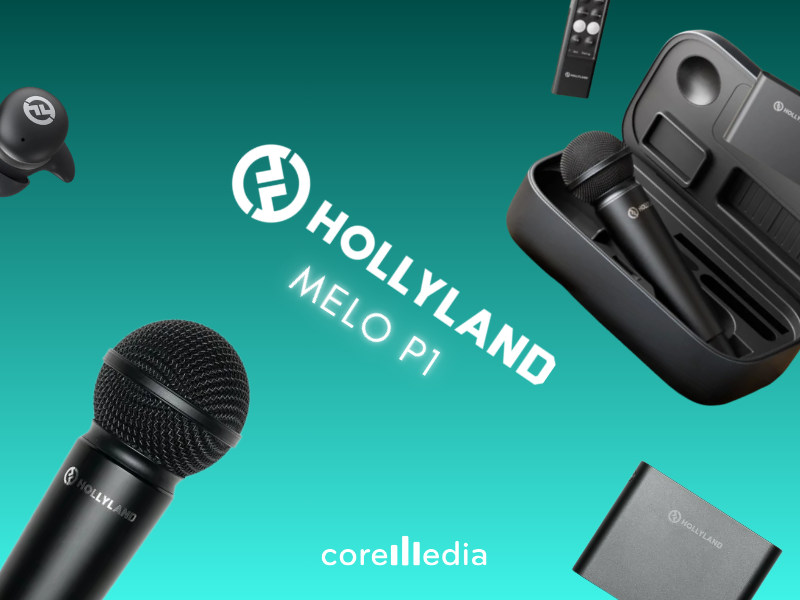 Hollyland MELO P1: Studio Vokal Wireless All-in-One