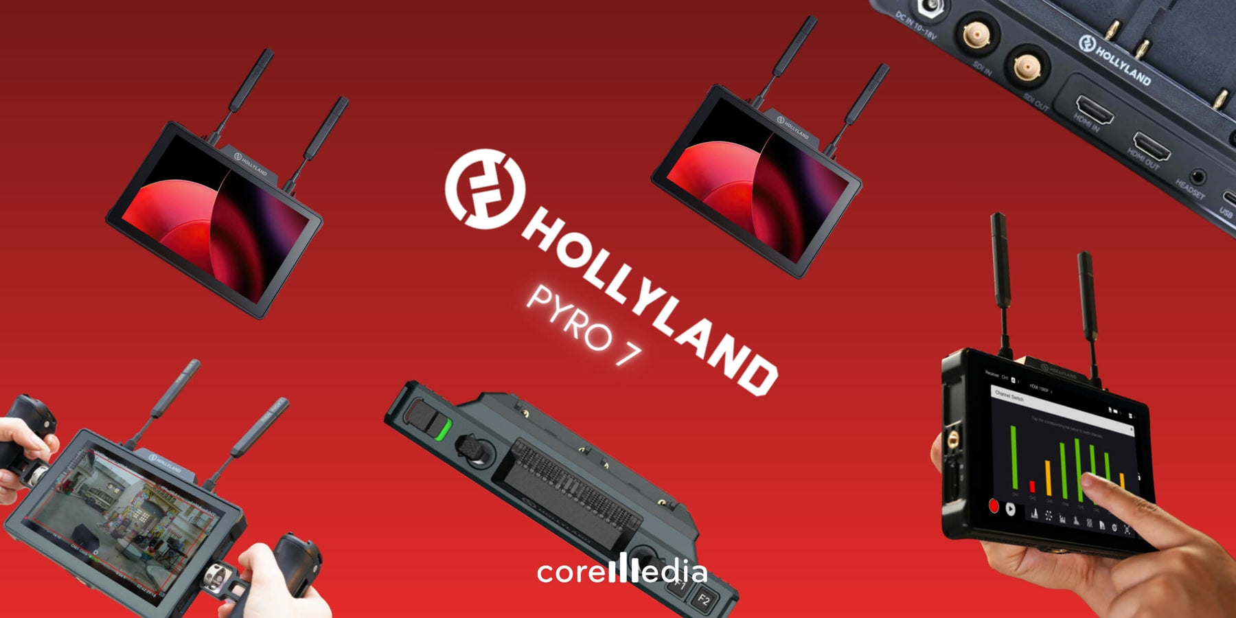 Hollyland Pyro 7: Panduan Lengkap TX, RX, dan Monitor sekaligus