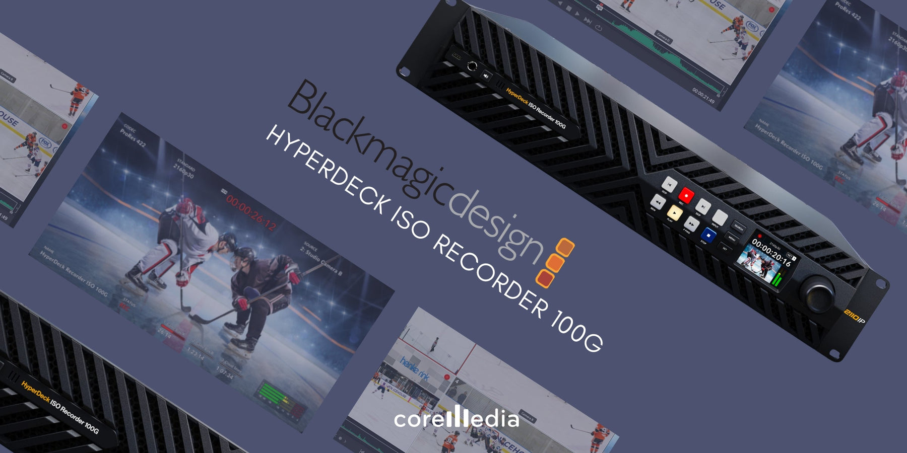Blackmagic HyperDeck ISO Recorder 100G