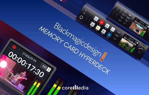 Panduan Storage Blackmagic HyperDeck: SD, SSD, CFast & USB-C