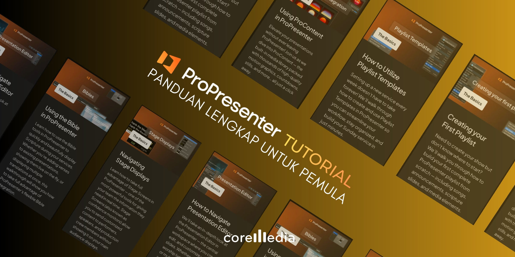 Panduan Lengkap ProPresenter untuk Pemula: 12 Tutorial The Basics
