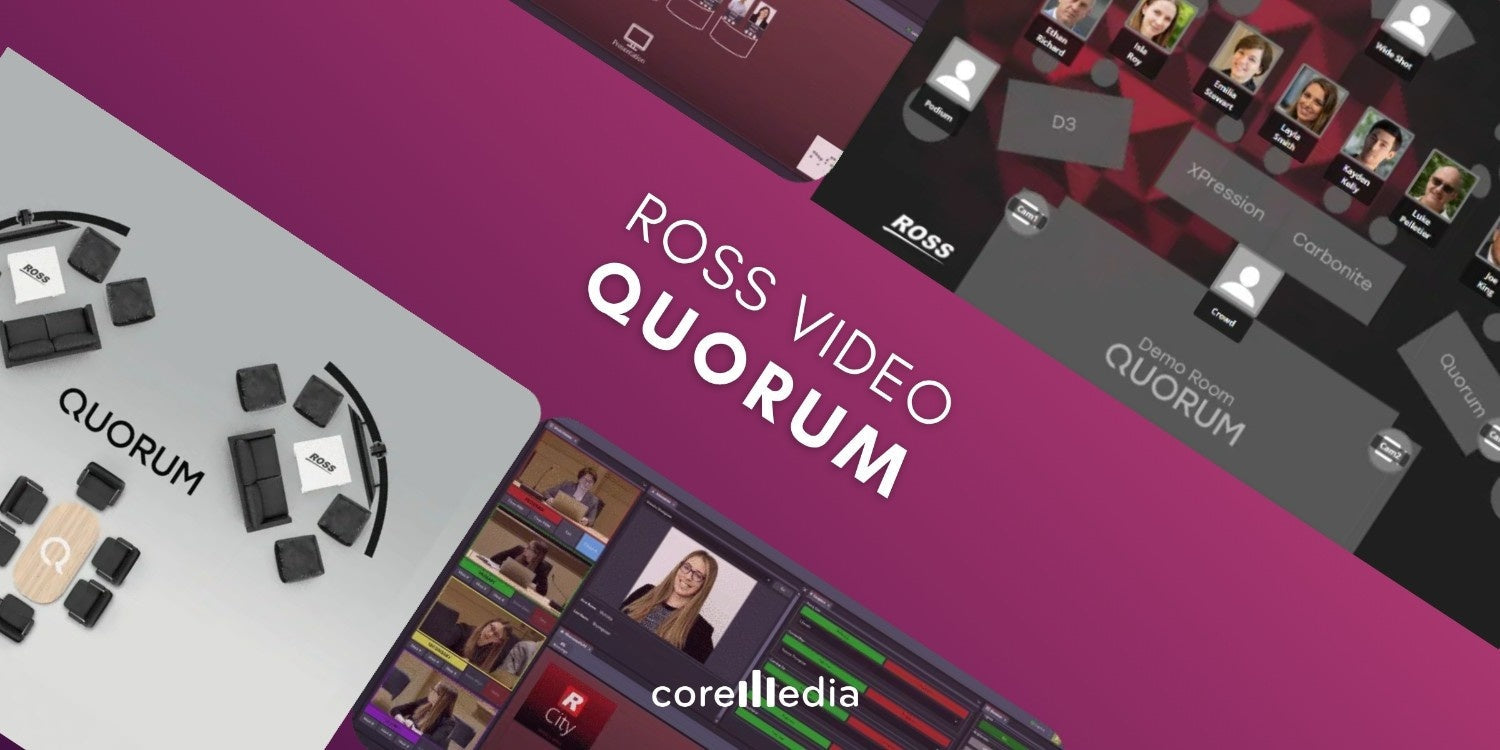 Ross Video Quorum: Platform Otomatis untuk Corporate Meeting, Rapat Dewan & Forum