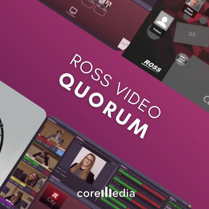 Ross Video Quorum: Platform Otomatis untuk Corporate Meeting, Rapat Dewan & Forum