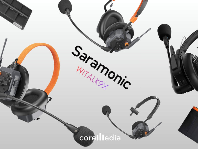 Saramonic WiTalk9 X  Intercom Wireless Modular Paling Canggih untuk Tim Produksi