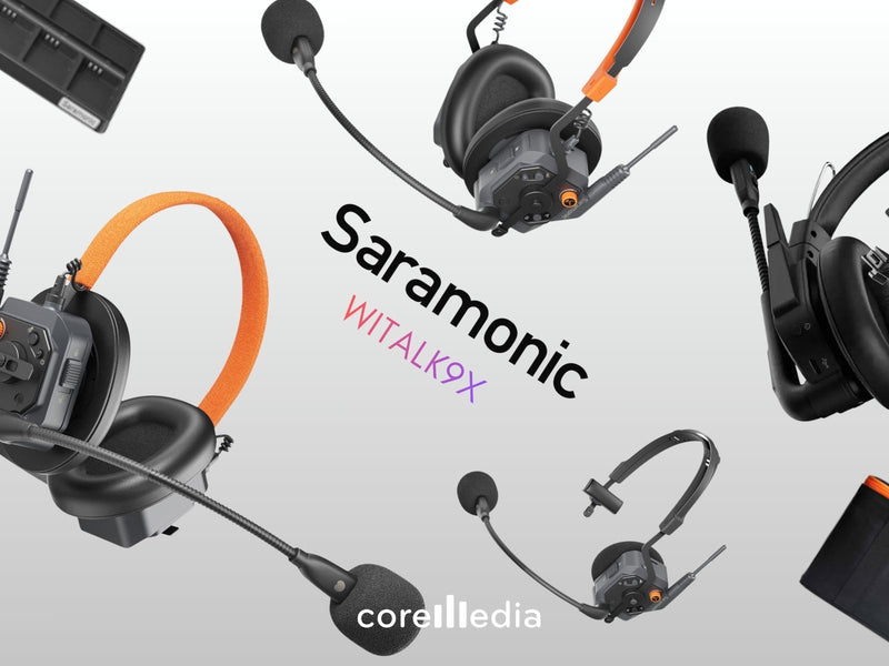 Saramonic WiTalk9 X  Intercom Wireless Modular Paling Canggih untuk Tim Produksi