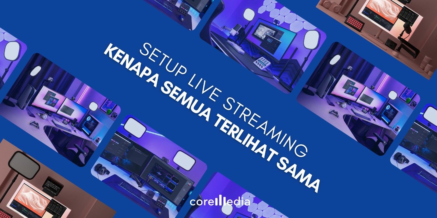 Kenapa Setup Live Streaming Semua Orang "Terlihat Sama"? Overlay Generik