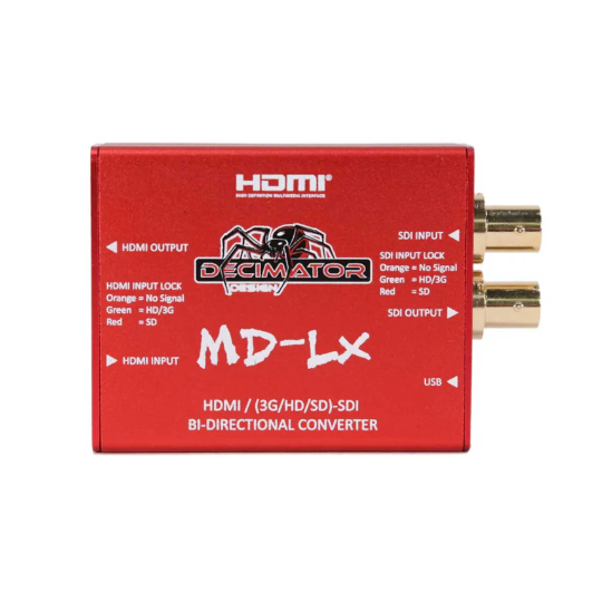 Cross Conversion Box Decimator 12G-CROSS 4K HDMI SDI Cross Converter- Core Media Indonesia