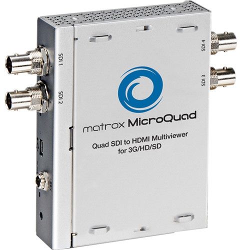 Matrox MicroQuad SDI to HDMI Multiviewer