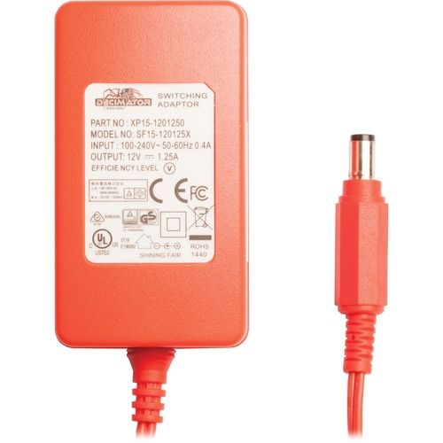 DECIMATOR Power Pack 12 VDC with Locking Coax Connector for Select DECIMATOR Devices