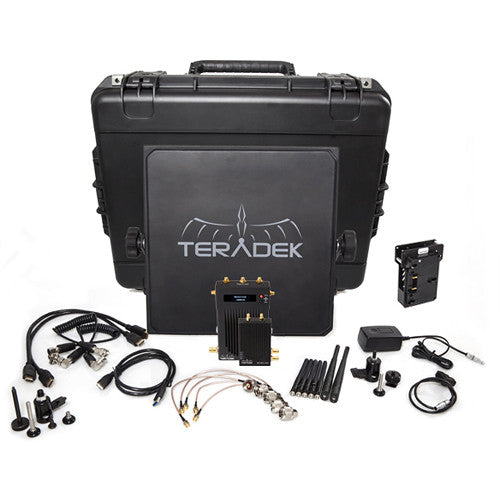 Teradek Bolt 3000 SDI/HDMI Wireless Transmitter & Receiver Deluxe Kit (Gold Mount)