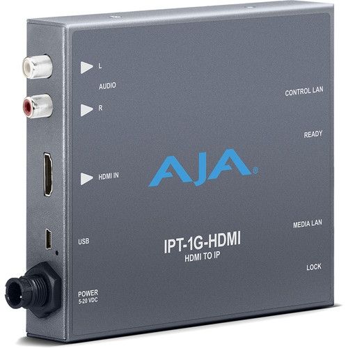 AJA HDMI to JPEG 2000 IP Video and Audio Converter