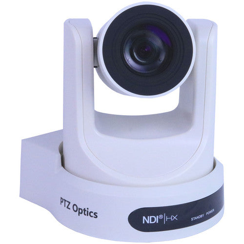 PTZOptics 30x-NDI Live Streaming Camera (White)