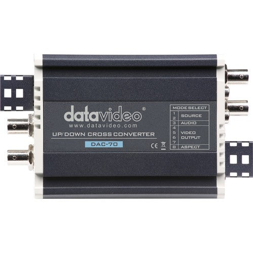 Datavideo UpDownCross DAC-70 SD/HD/3G-SDI Up Down Cross Converter DAC ...