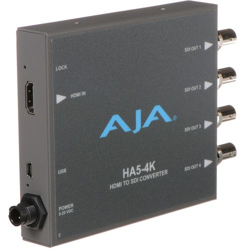 AJA HA5-4K - 4K HDMI to 4K SDI Mini-Converter