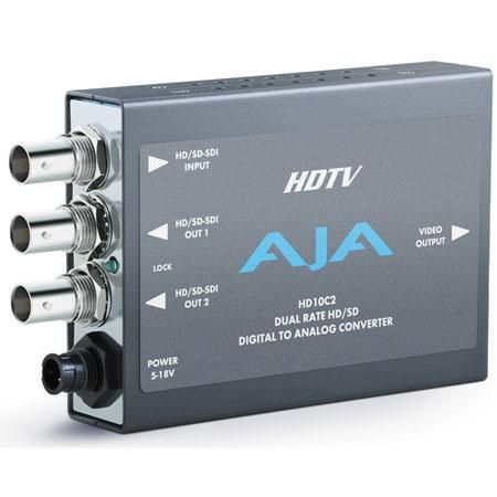 AJA HD10C2: Dual Rate HD/SD Digital to Analog