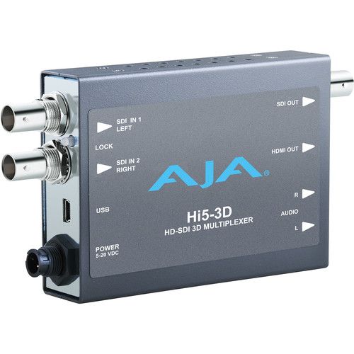 AJA Hi5-3D: HD-SDI 3D MultiPlexer