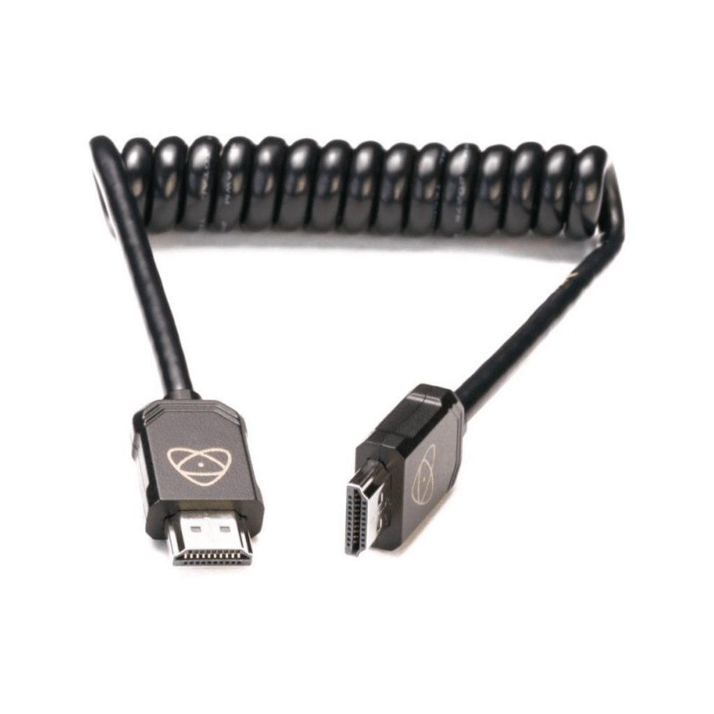 Atomos Full To Full HDMI 4K Coiled Cable 30 - 60cm- Core Media