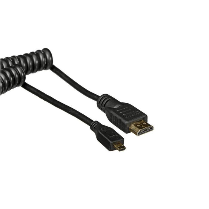 Atomos Micro to Full HDMI Coiled Cable 30 - 45cm