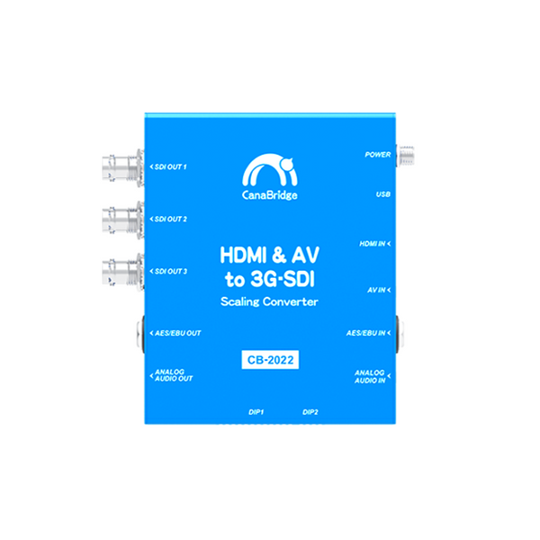 CanaBridge by Canare HDMI & AV to SDI 3G Scaling Converter